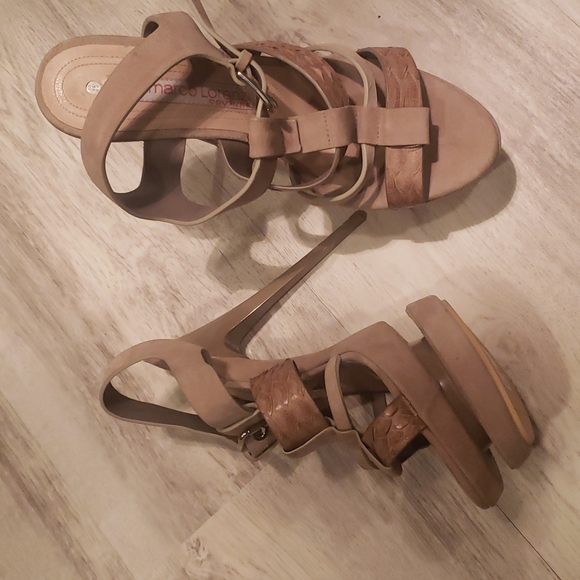 Gianmarco Lorenzi size 40 color light brown 100% AUTHENTIC - Picture 4 of 11